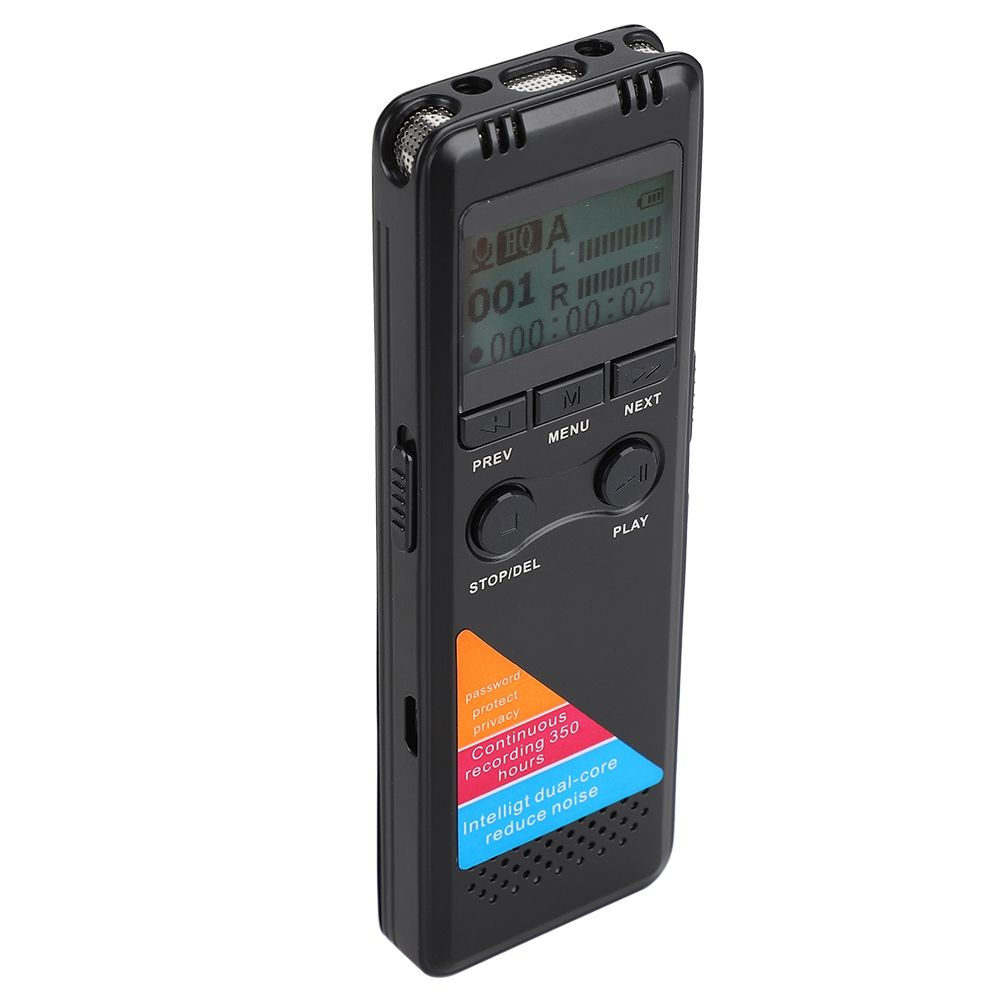 8GB Portable LCD Digital Audio Voice Recorder Dictaphone MP3 Player U Disk Stick