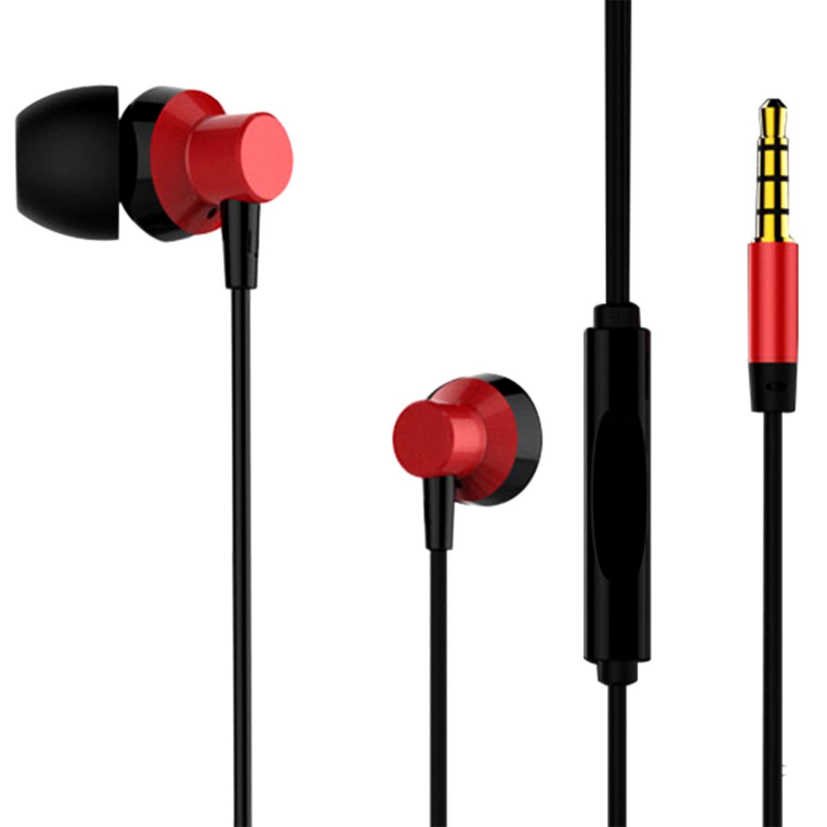 REMAX RM 512 High Performance Wired In-Ear Earphone Stereo with Mic, 3.5mm