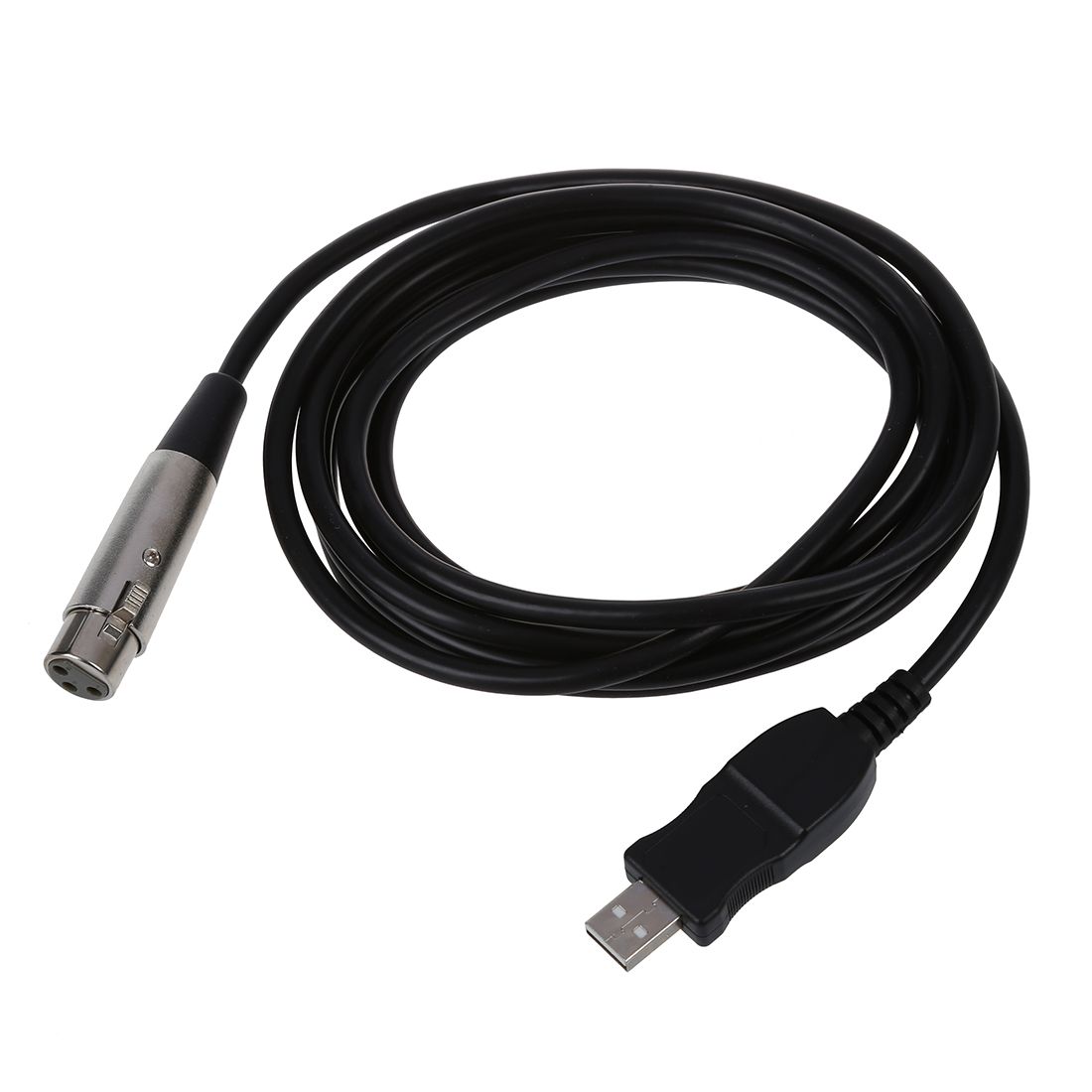 USB Male to 3 Pin XLR Female Microphone MIC Studio Audio Link Cable