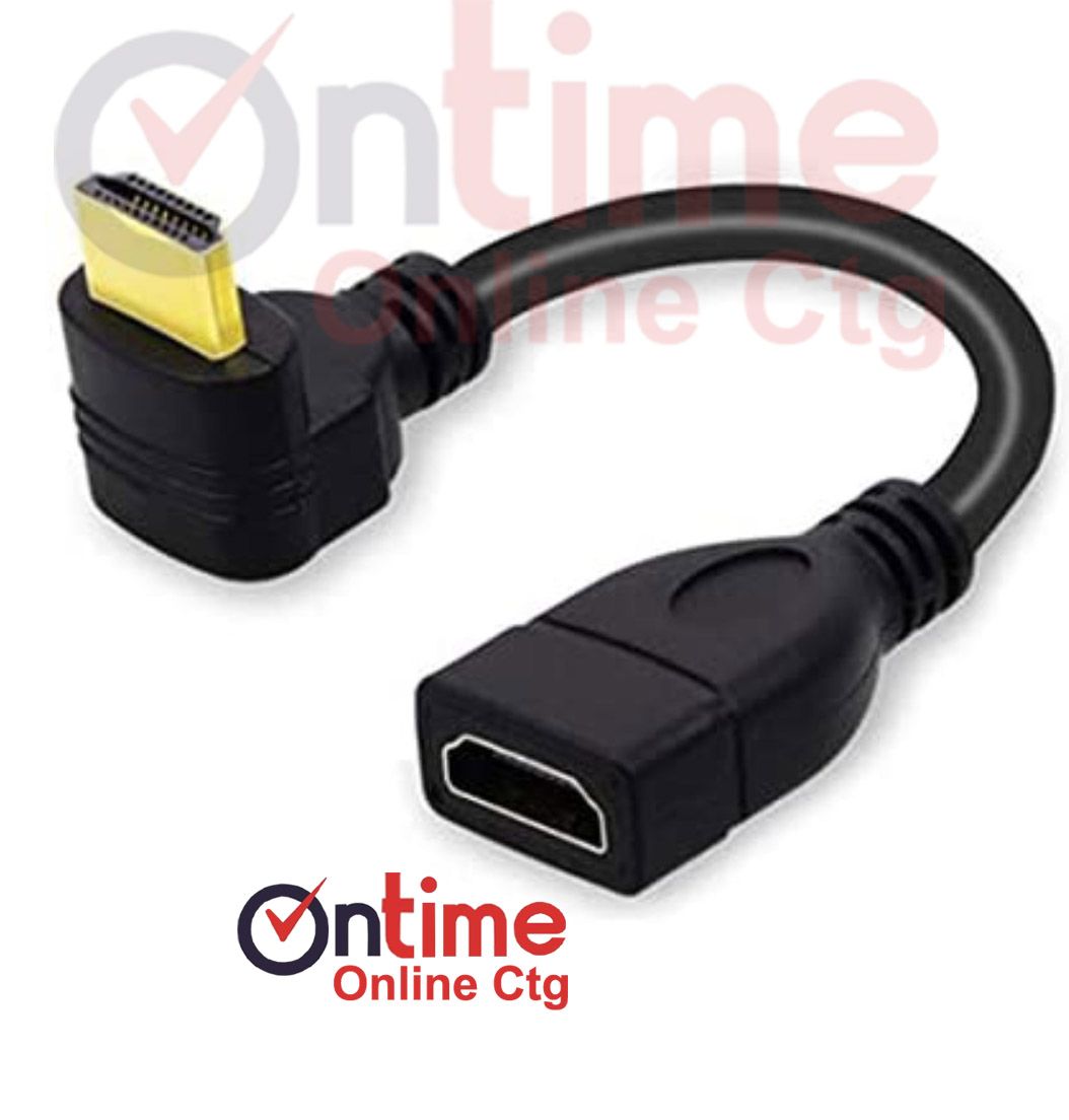 12 inch Male HDMI to Female HDMI Cable