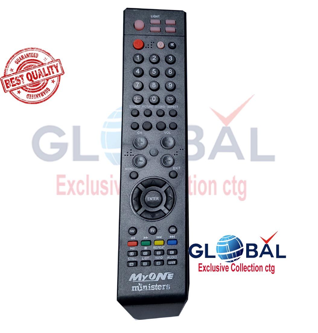 MyOne & Minister tv Remote, Compatible Remote Control . TV Master.