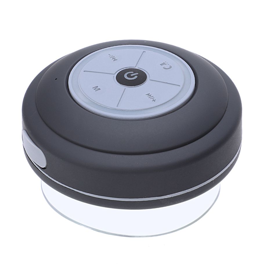 Mini Waterproof Sucker Bluetooth Speaker with LED Lantern Car Handsfree Card FM Subwoofer Bathroom Mini Speaker