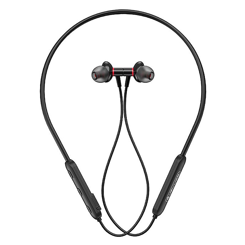 JELLICO Hanging Neck Bluetooth Headset, Binaural Magnetic Noise Absorption Sports Anti-Sweat Stereo Bluetooth Headset