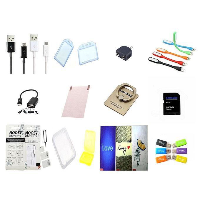 Combo 12 in 1 Mobile Accessories  Pack - Headphone - Headphone