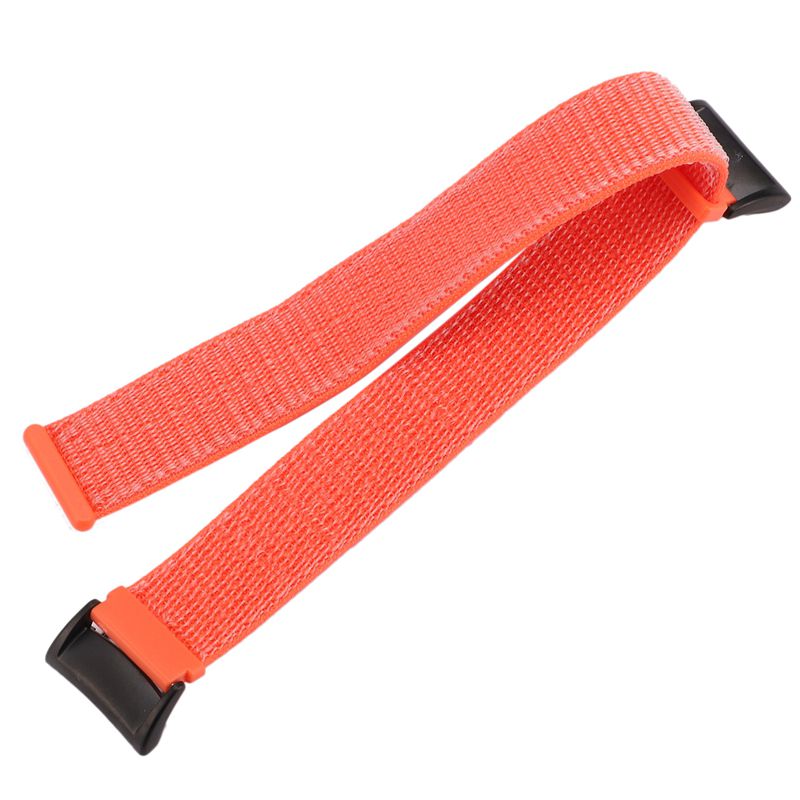 Nylon Watch Band Replacement Strap Wristband for Samsung Gear Fit2 SM-R360 SM-R365 Gear Fit 2 Pro Smart Bracelet Accessories Orange