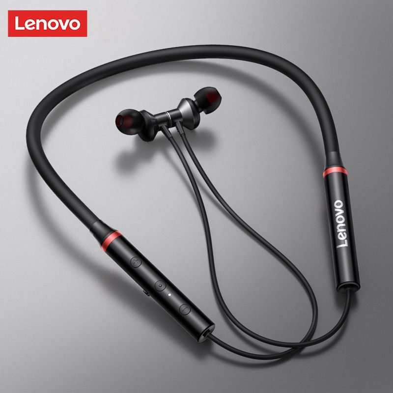 Lenovo HE05X Wireless 5.0 Neckband Earphones