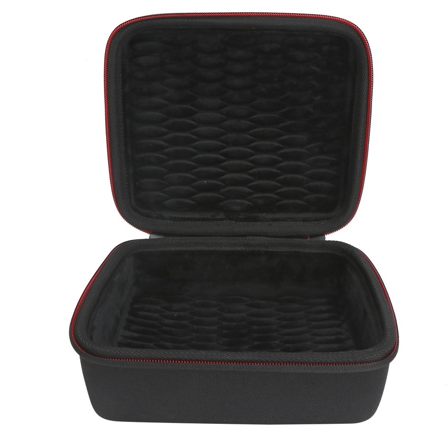 Travel Carrying Case Storage Bag Shock Proof 7.3x6.3x3.4in with High‑end Handle for Protecting the Speaker Home Office
