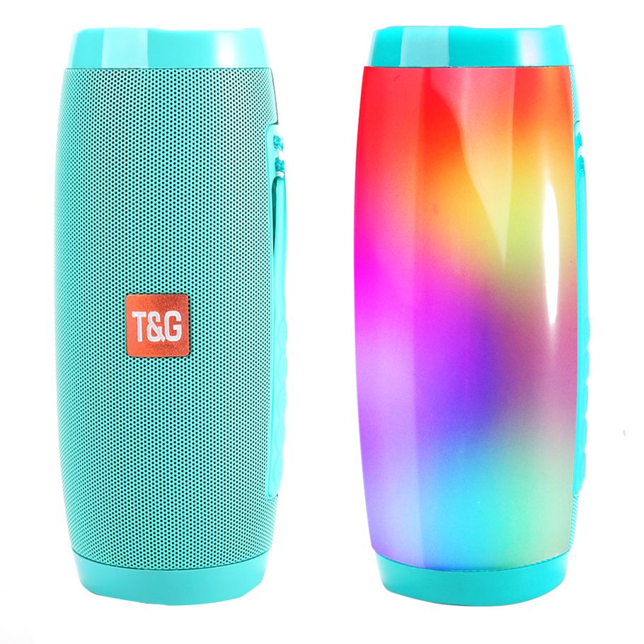 TG157 Outdoor LED Flashing Light Speaker Bluetooth Speaker Portable Speakers Support FM AUX USB TF Card