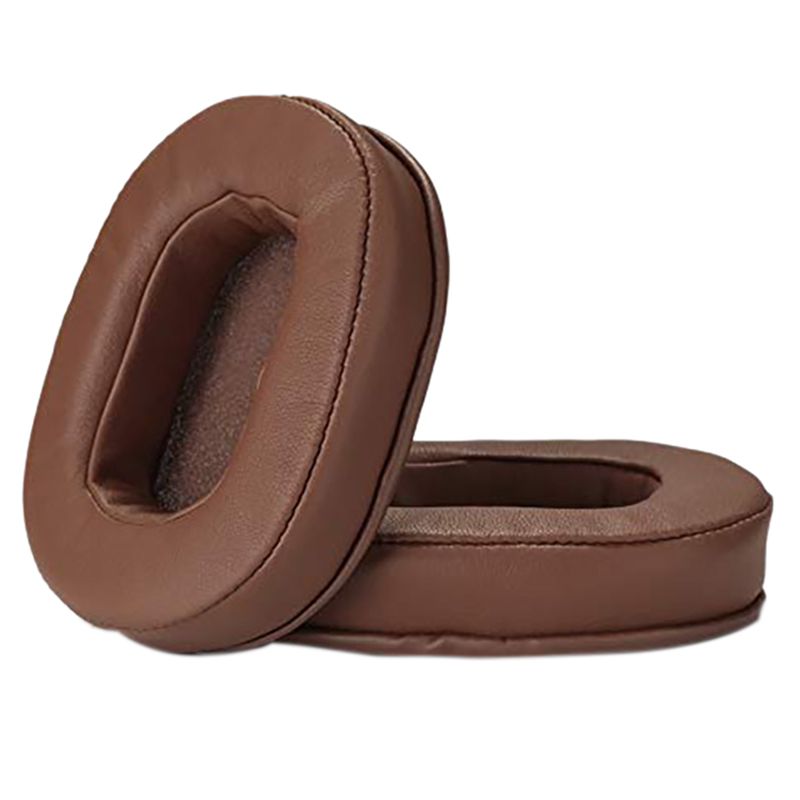 Ear Cushions Memory Foam Earpads Cover Replacement Ear Pads for ATH M50X Fits Audio Technica M40X M30X M20 Brown