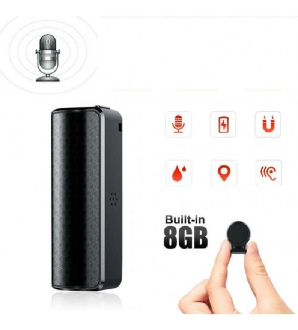 Mini Voice Recorder 8GB USB Waterproof 20 days