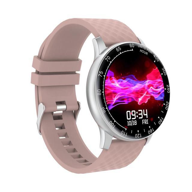 BEESCLOVER H30 Smart Bracelet Waterproof Blood Pressure Heart Rate Monitor Watch 1.28 inches Sport watch Full screen touch r57