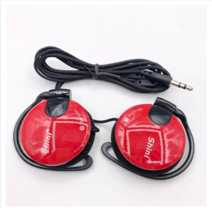 Super Bass Headphones Ear Hook (Red)