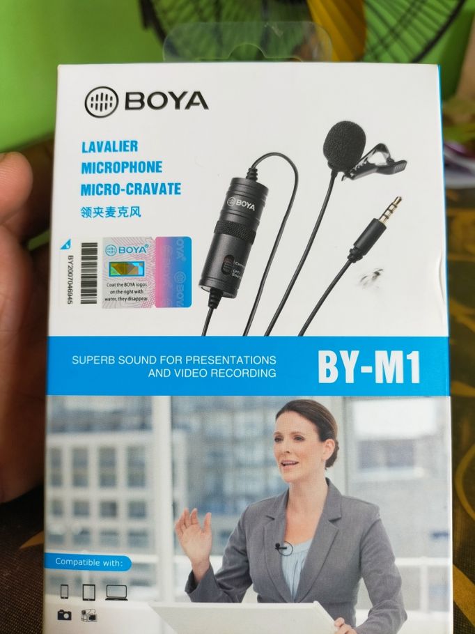BOYA BY-M1 Omni Directional Lavalier Microphone for Youtuber