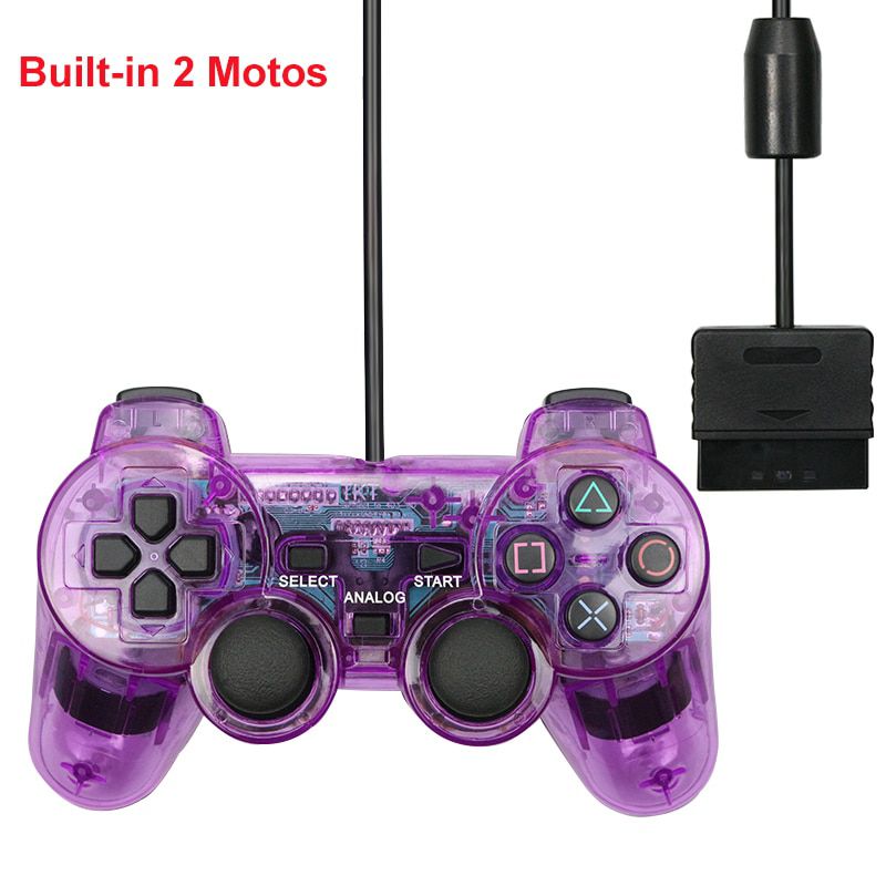 For PS2 Wired USB PC Game Controller Gamepad Manette For Playstation 2 Controle Mando Joypad For playstation 2 Console Accessory