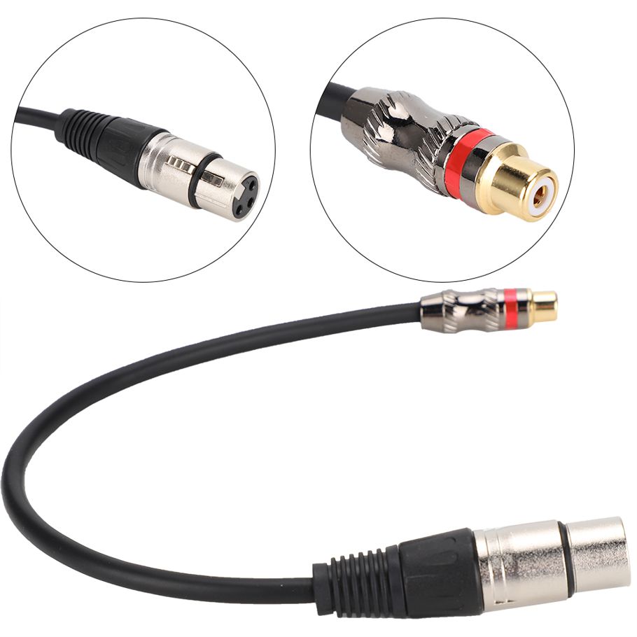 For Adapter Cable Gold Plated XLR Hi-fi Player Headphone Amplifier