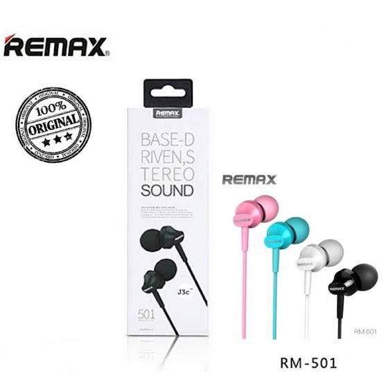 Remex RM-501 Bass Driven Stereo Sound Earphone