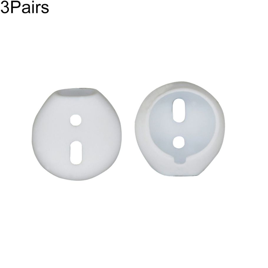 1/3/5 Pairs Silicone Anti-Lost Earphone Eartips Cover Earbud Ear Cap for Airpods