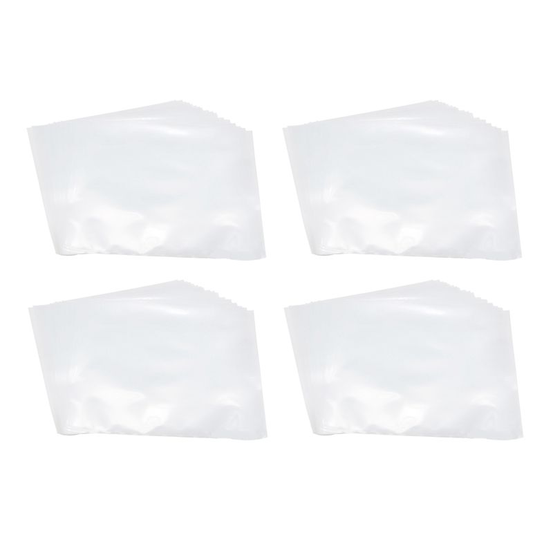 120 Flat Open Top Bag 6.7Mil Strong Cover Plastic Vinyl Record Outer Sleeves for 12 Inch Double / Gatefold 2LP 3LP 4LP