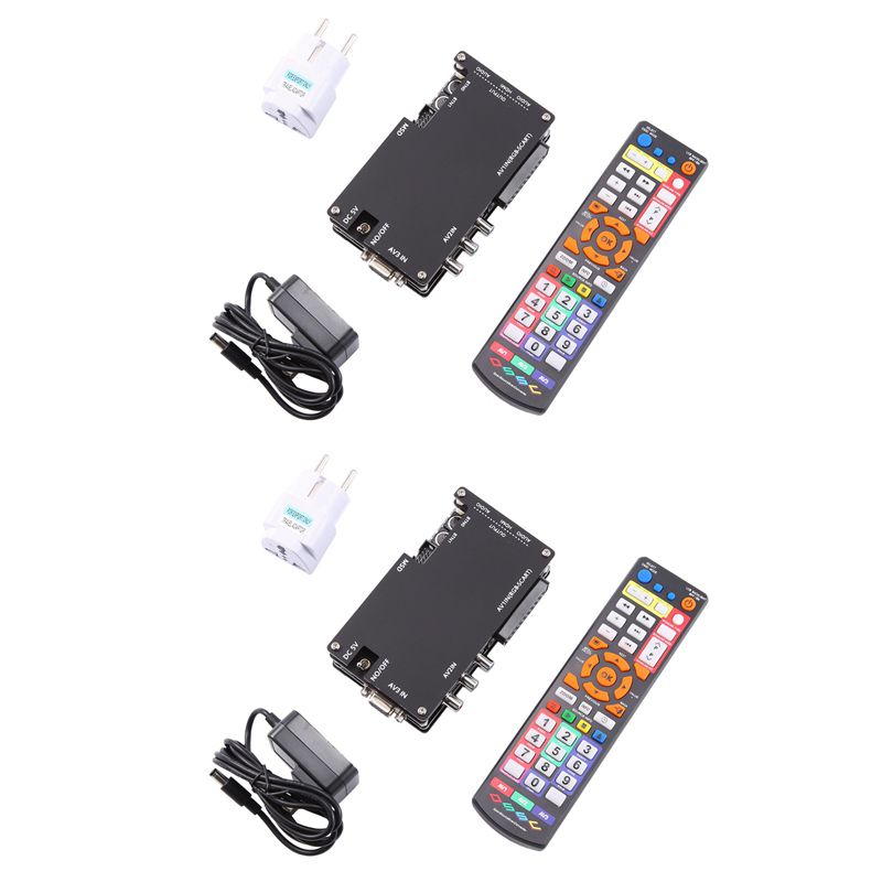 2X OSSC HDMI Converter Kit for Retro Game Consoles PS1 2 Xbox Sega Atari Nintendo,US Plug Add EU Adapter