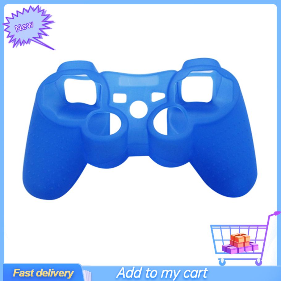 Silicone Protective Skin Cover Case for Playstation 3 PS3 Controller Gamepad