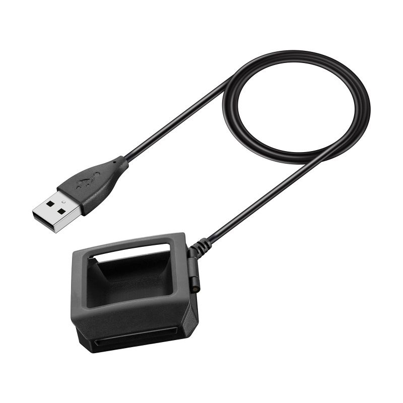 BRADOO-USB Charger Cradle Dock Data Sync Charging Cable for Fitbit Ionic Smart Watch