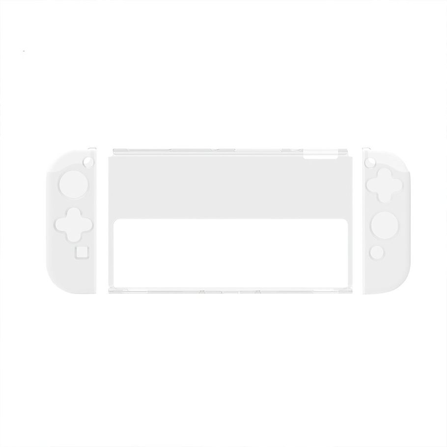 Protective Shell Transparent OLED Handle TPU Cover + Host Protective Shell Set