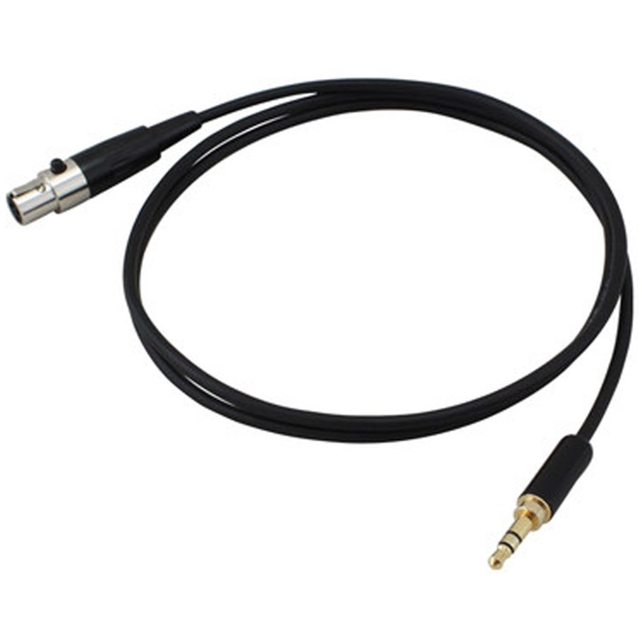 3.5mm Jack to 3Pin Mini XLR Female for BM800 PC Headphone Mixer Microphone Stereo Camera Amplifier 0.3M