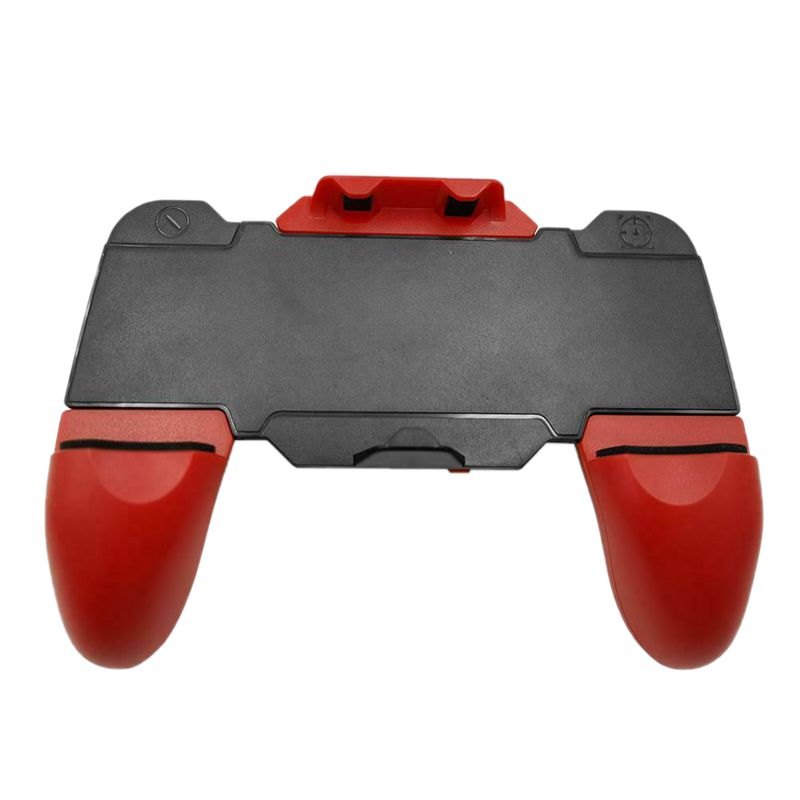 B15 Bluetooth Gamepad Game Trigger Cell Phone Fire Button Controller Handle Joystick for PUBG STG FPS Gaming Remote Control(Black+Red)