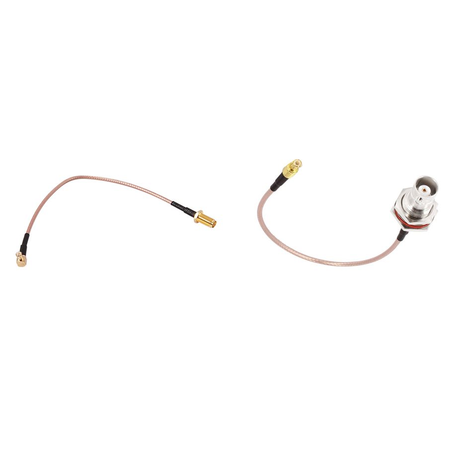 2PCS MCX Male to SMA Female RG316 Low Loss Pigtail Adapter Cable with MCX Male, Female BNC Adapter Cable