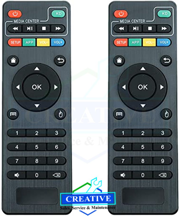 Master Remote Control For MXQ, MXQ Pro 4K, X96mini, X96Q,Tx9 Pro, TX3min, TX6, T95X, T95M, T95N Android Smart TV Box.