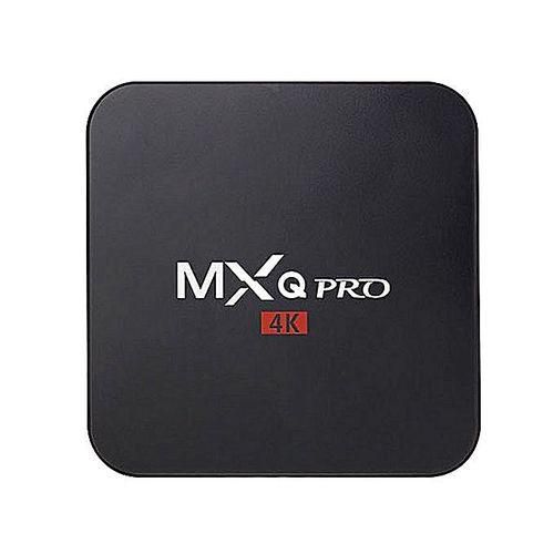 MXQ PRO 4K Android Smart TV Box - Black