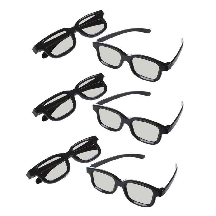 3D Glasses for LG Cinema 3D TV's - 6 Pairs