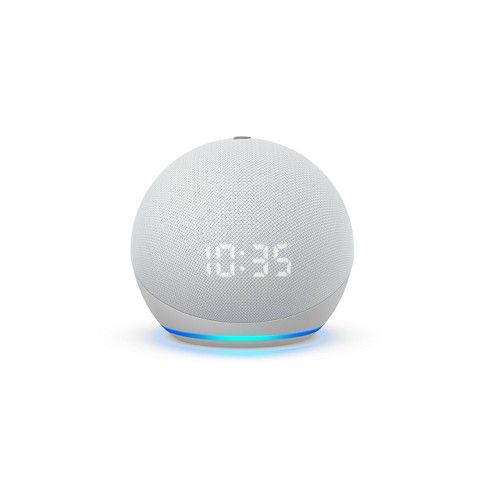 Echo Dot (4th Gen) | Smart speaker with clock and Alexa