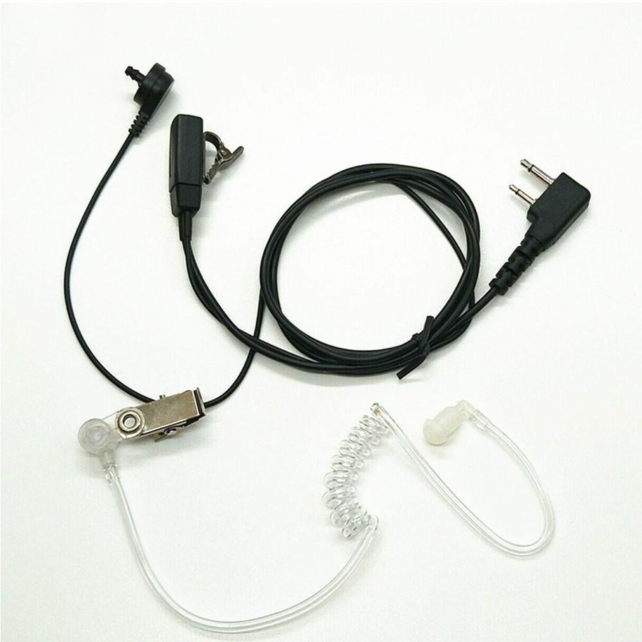2 pin interface for ICOM ICV80 /V8/V82 air duct headphone