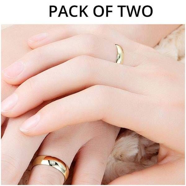 Combo for Couple Gold  Finger Ring