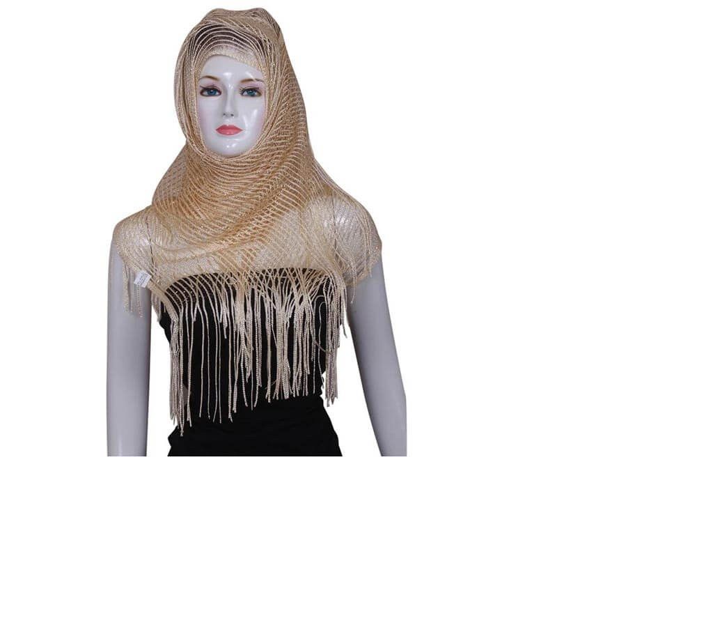 Golden Chiffon Hijab
