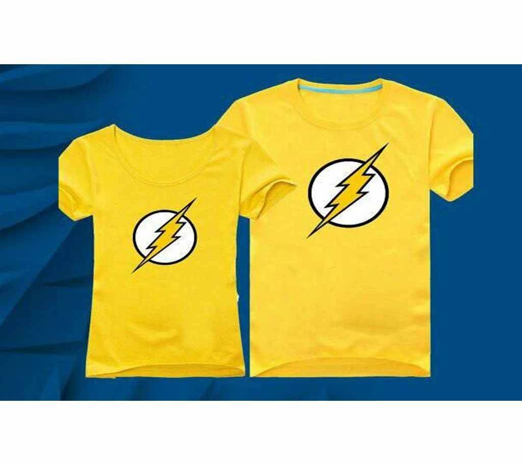 Couple flash t-shirt