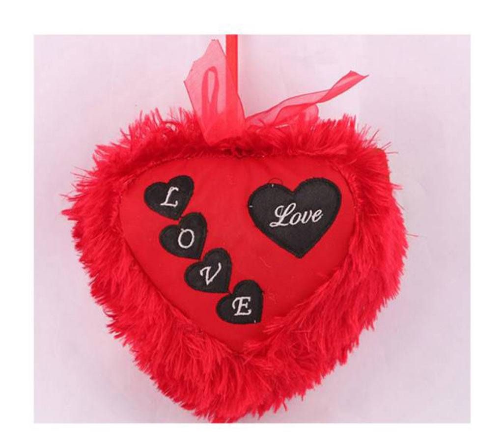 Beautiful Red Heart pillow-01