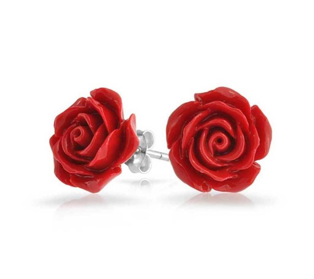 rose earrings 