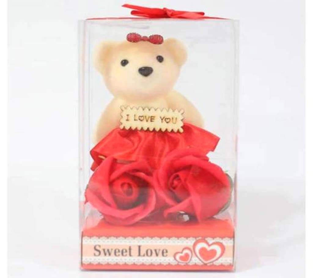 I LOVE YOU Panda Doll
