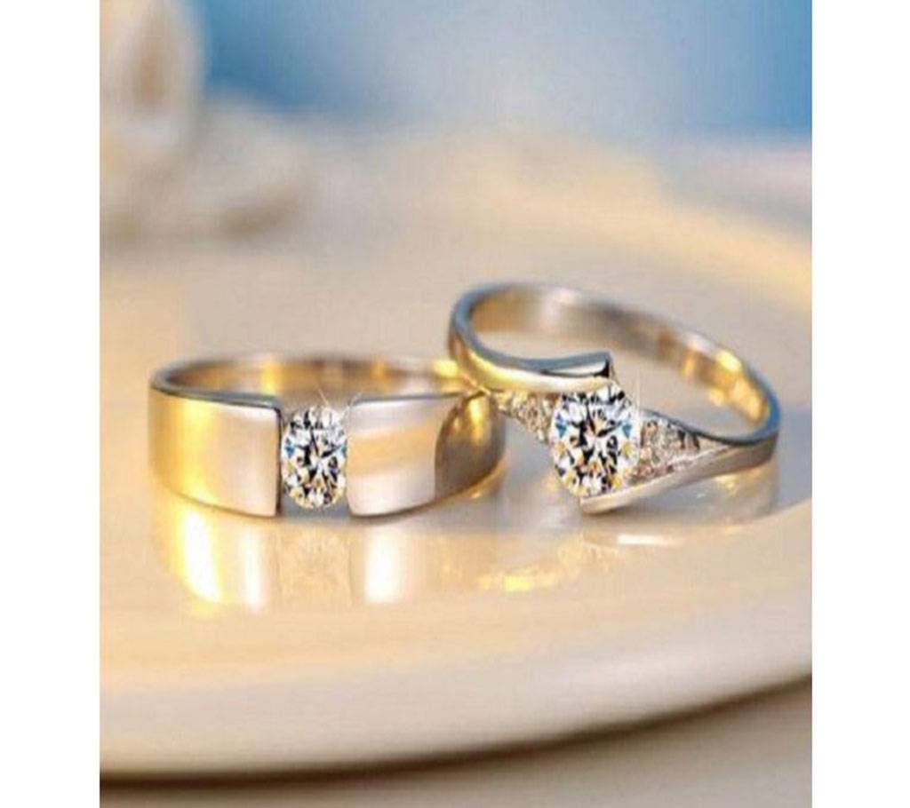 Lovers Womens Mens Girl Open Zircon Adjustable Couple Rings