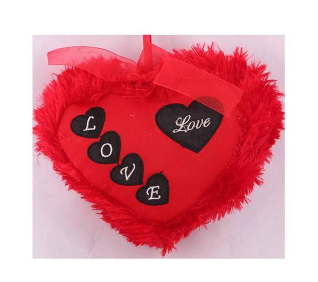 heart shaped pillow red 02