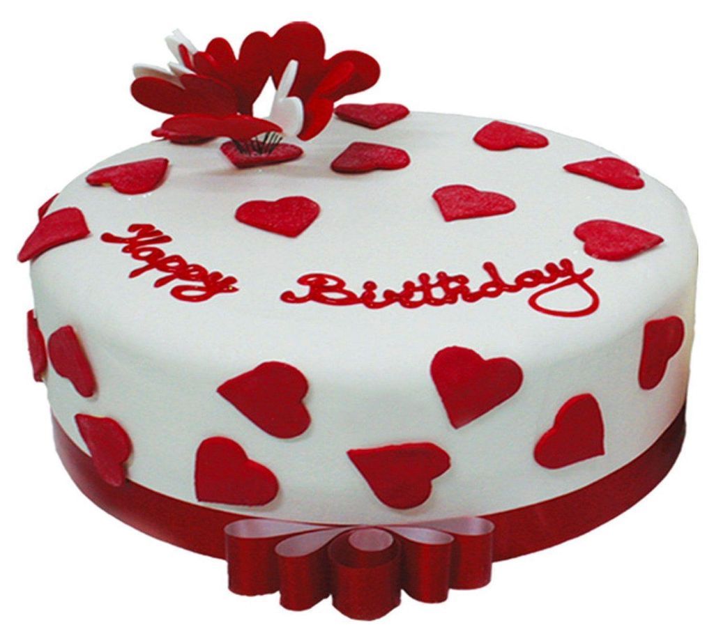 Valentine Theme Vanilla Cake 1Kg