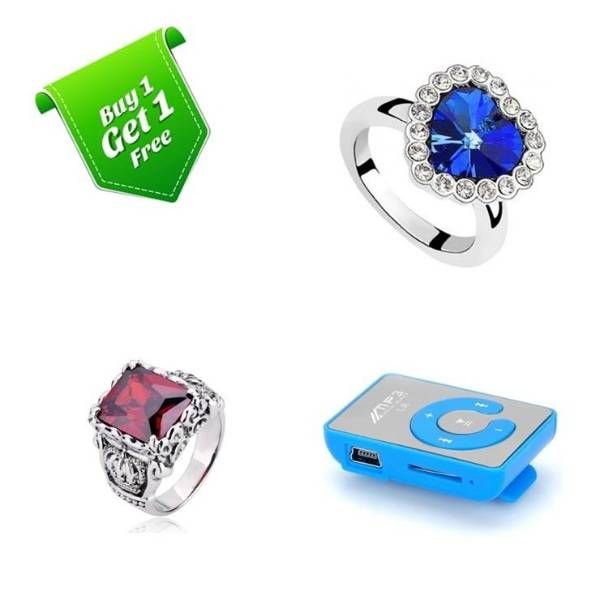 Buy One Finger Ring man & woman and Get One Mini M