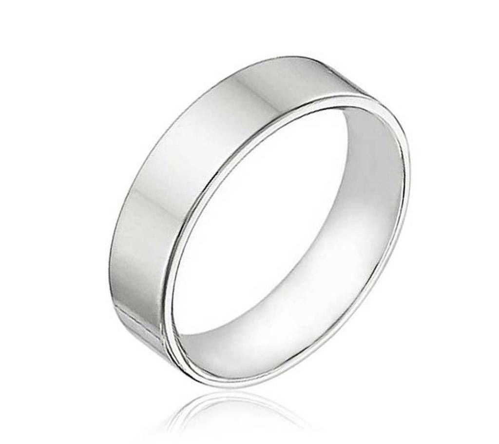 Silver Plated Finger Ring for Men - Silver