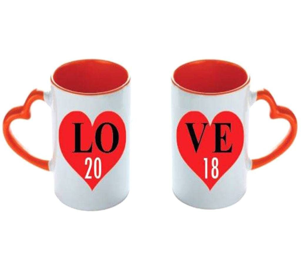 valentine love couple mug - 