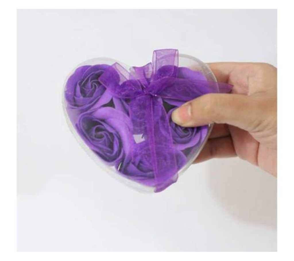 Valentine Gift Flower Soap Box