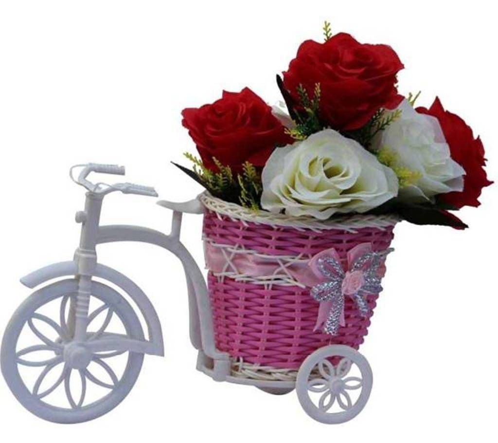 Cycle Shape Flower Vase