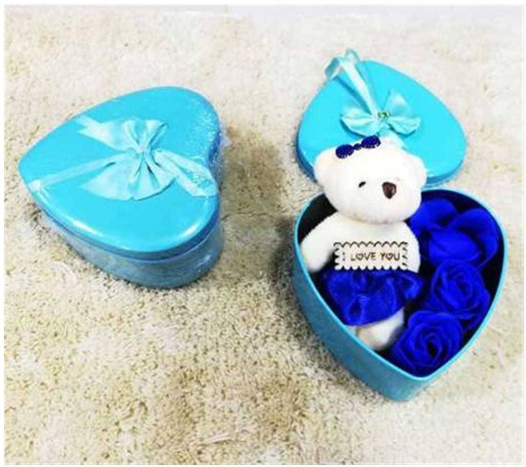 valentine love box blue