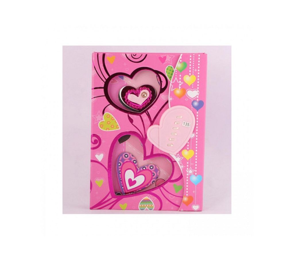 Beautiful Sweetheart Secret Diary with Lock